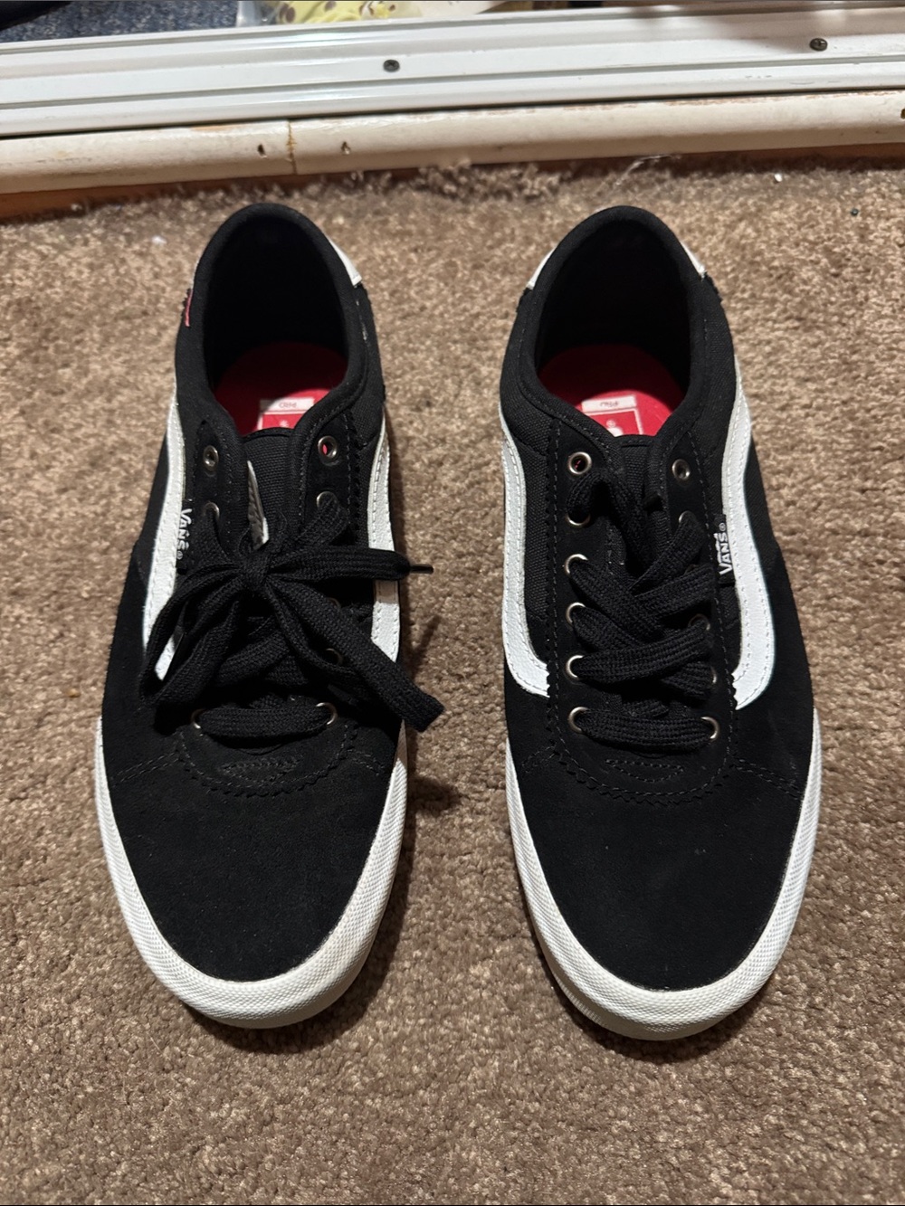 Black Vans Pro Shoes – Size 7